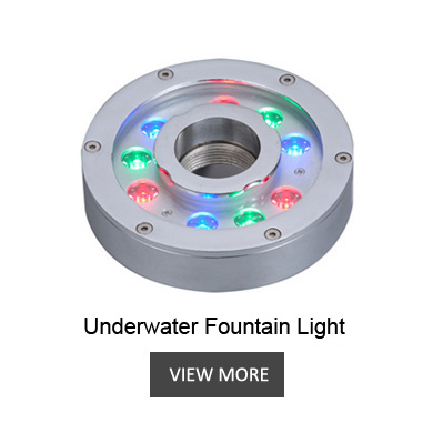 RGB underwater fountain light for fountain and water feature lighting