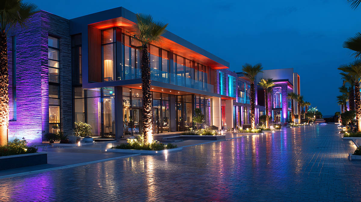 DMX Facade Lighting Control Guide for Hotels & Commercial Buildings