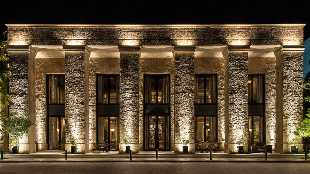 How to Highlight Building Features with LED Wall Lights